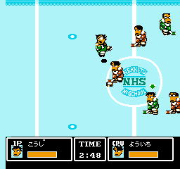Ike Ike! Nekketsu Hockey Bu - Subette Koronde Dairantou Screenshot 1